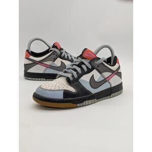 Kids Size 4Y / Womens 5.5 Nike Dunk Low SE GS Dance White Armory Blue FJ2686-100